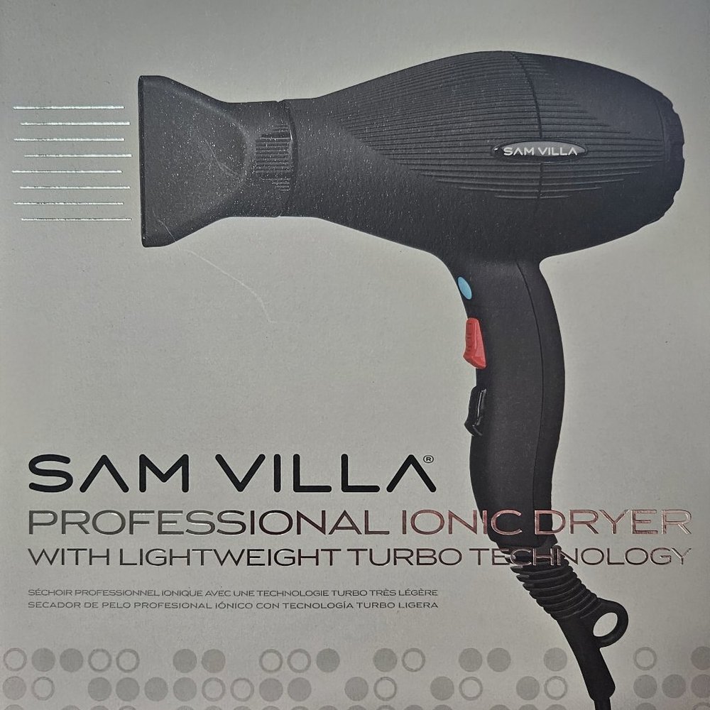 Sam Villa Professional Ionic Dryer With lightweight Turbo Technology